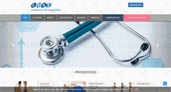 Desktop Screenshot of centremedicsantfeliu.com